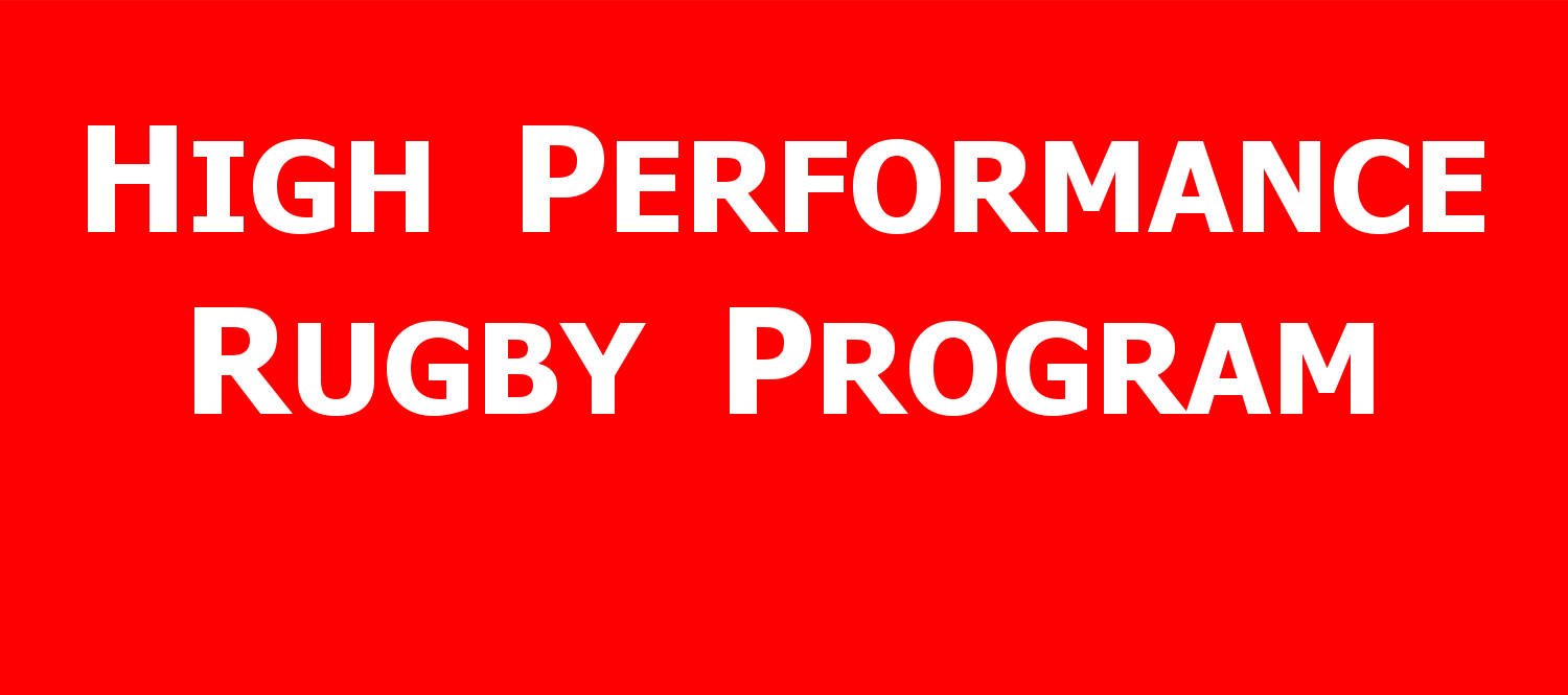 High Performance Rugby Program